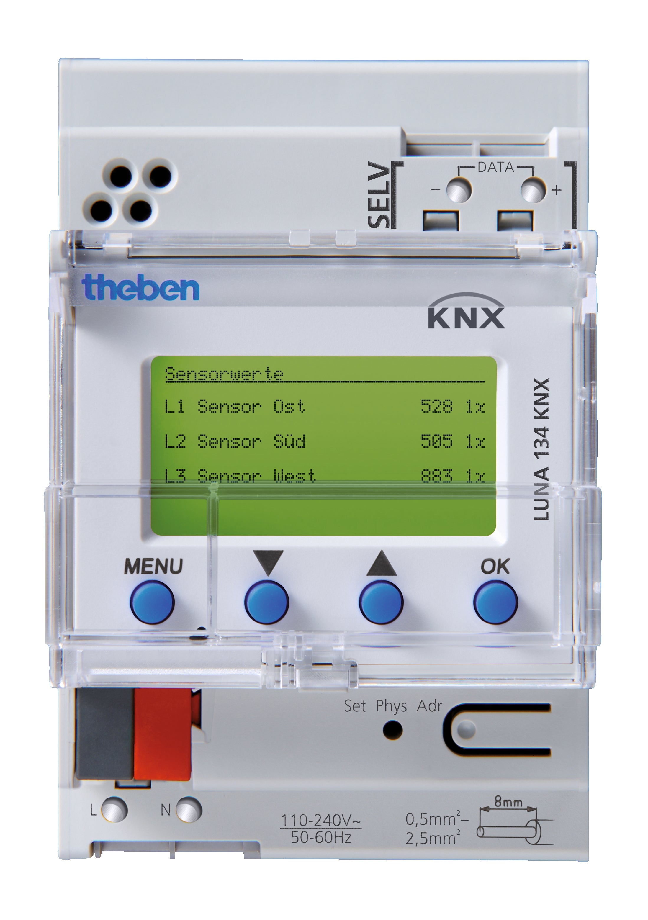 THEBEN KNX 10-Kanal-Dämmerungschalter THEBEN KNX 10-Kanal-Dämmerungschalter
